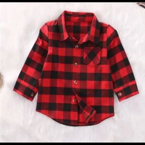 Checker Button Down Shirt